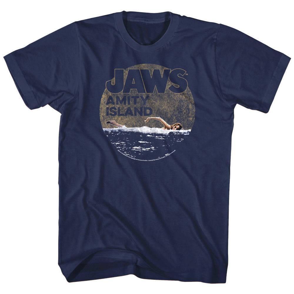 Jaws Night Swim Amity Island Unisex T Shirt